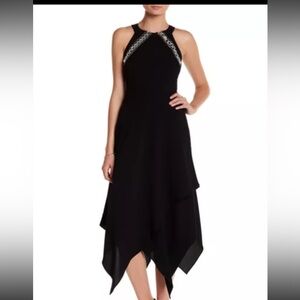 Shoshanna Kiera dress black halter NWT